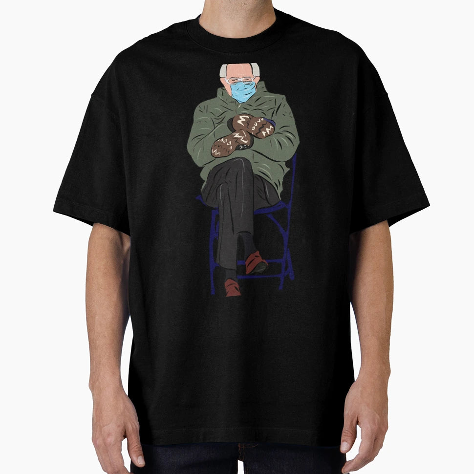 Mittens Bernie T-Shirt - Fun Novelty Design Unisex - T-Shirt, Sweatshirt, Hoodie