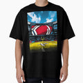 Illuminated Football Stadium Packed T-Shirt - Unique Graphic for Adults - T-Shirt, Sweatshirt, Hoodie