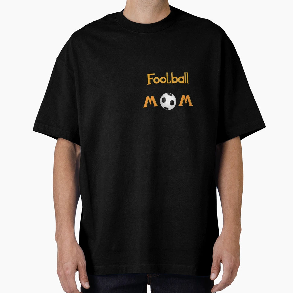 Football And Mom T-Shirt - Custom Art Print for Adults - T-Shirt, Sweatshirt, Hoodie