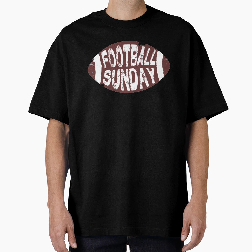 Football Sunday T-Shirt - Graphic Print Unisex - T-Shirt, Sweatshirt, Hoodie