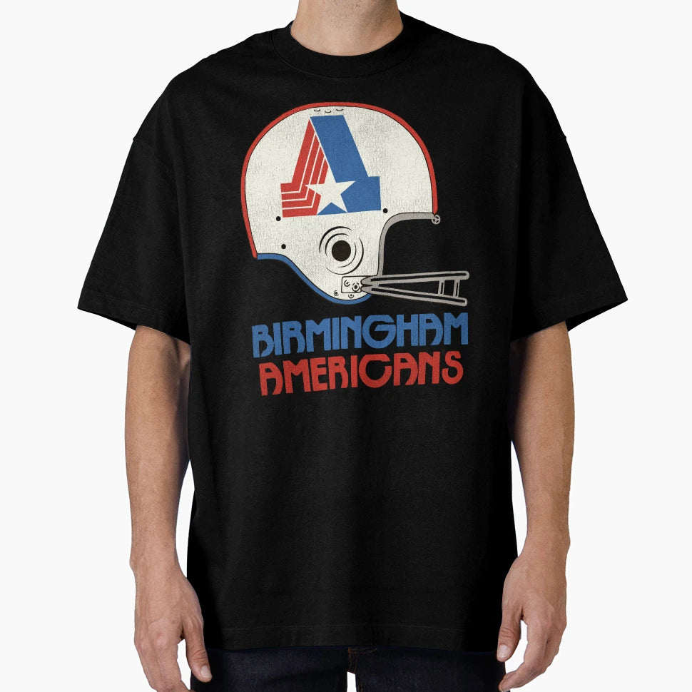 Birmingham Americans Football Team T-Shirt - Minimalist Print Men Women - T-Shirt, Sweatshirt, Hoodie