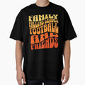 Fall Falling Leaves Football Friends T-Shirt - Streetwear Style for Adults - T-Shirt, Sweatshirt, Hoodie