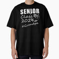 Senior Grandpa Class 2024 Soccer T-Shirt - Minimalist Print Men Women - T-Shirt, Sweatshirt, Hoodie