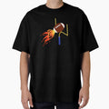 Football Fire T-Shirt - Unique Graphic for Adults - T-Shirt, Sweatshirt, Hoodie