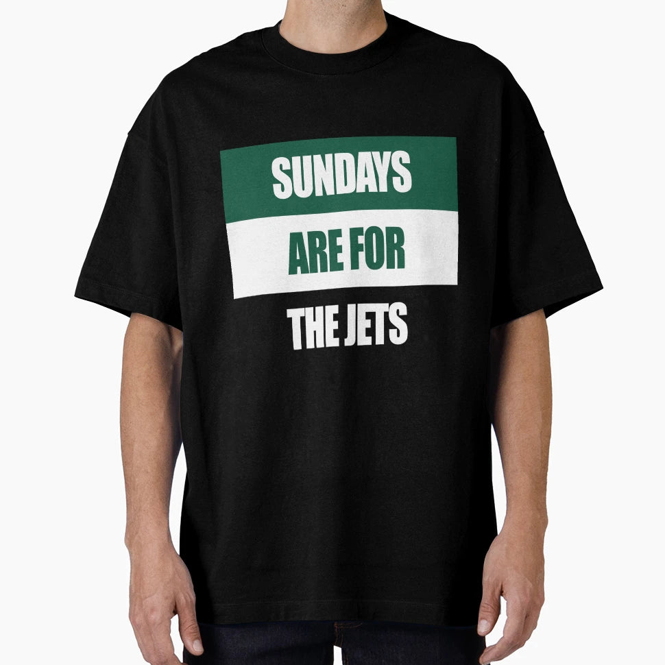 Sundays Are Jets T-Shirt - Novelty Apparel for Adults - T-Shirt, Sweatshirt, Hoodie
