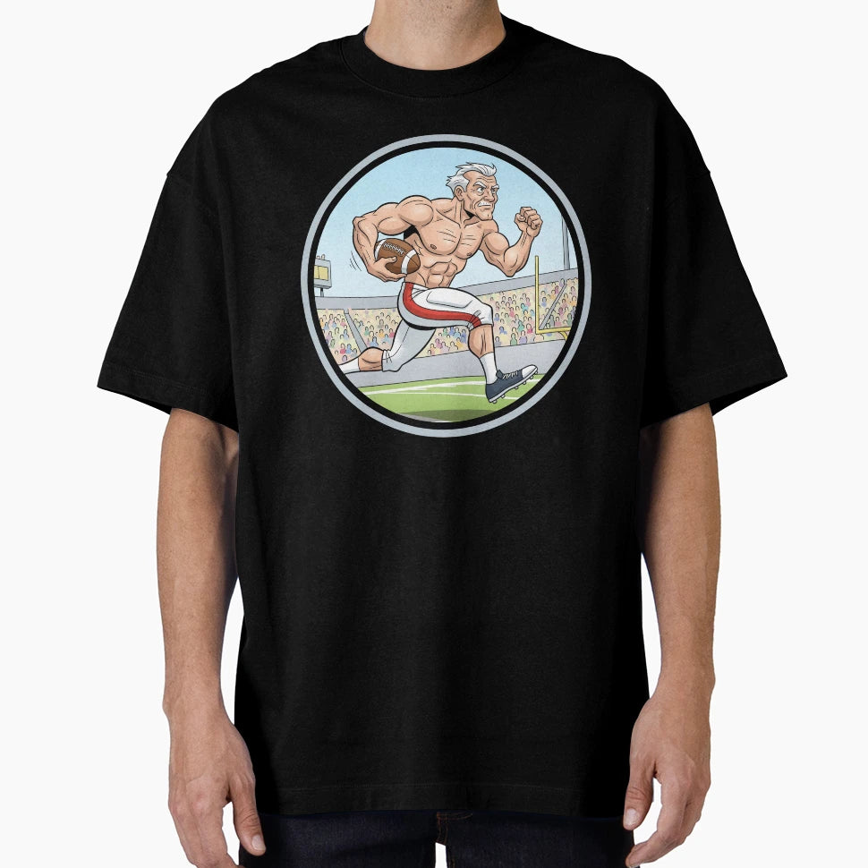 Strong Daddy American Football T-Shirt - Novelty Apparel for Adults - T-Shirt, Sweatshirt, Hoodie