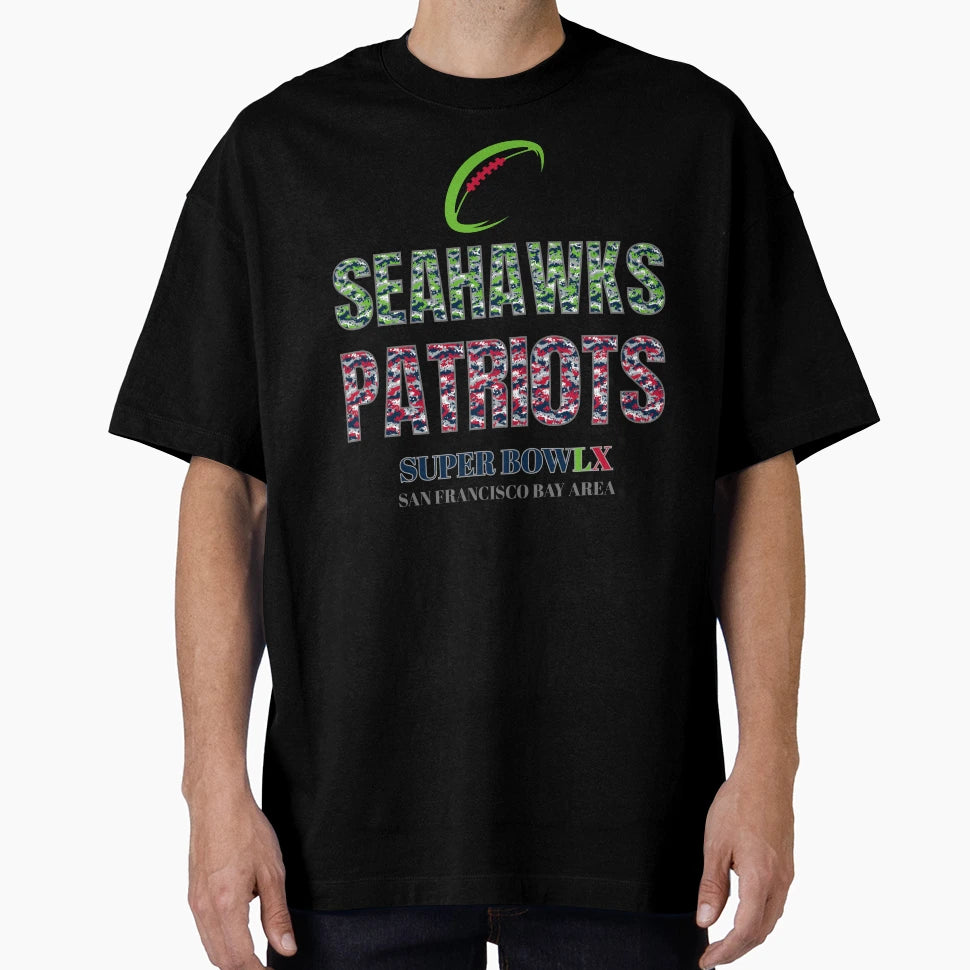 Super Bowl Lx T-Shirt - Streetwear Style Unisex - T-Shirt, Sweatshirt, Hoodie