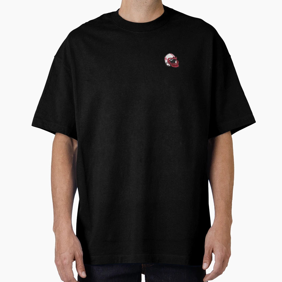 Nebraska Football Helmet T-Shirt - Fun Novelty Design Men Women - T-Shirt, Sweatshirt, Hoodie
