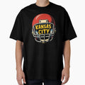 Kansas City Football Helmet T-Shirt - Casual Everyday Wear for Adults - T-Shirt, Sweatshirt, Hoodie