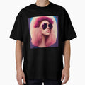 Portrait of Woman with Pink Hair by katiebca2 - Adult & Kids T-Shirts, Sweatshirts & Hoodies apparel design preview 1