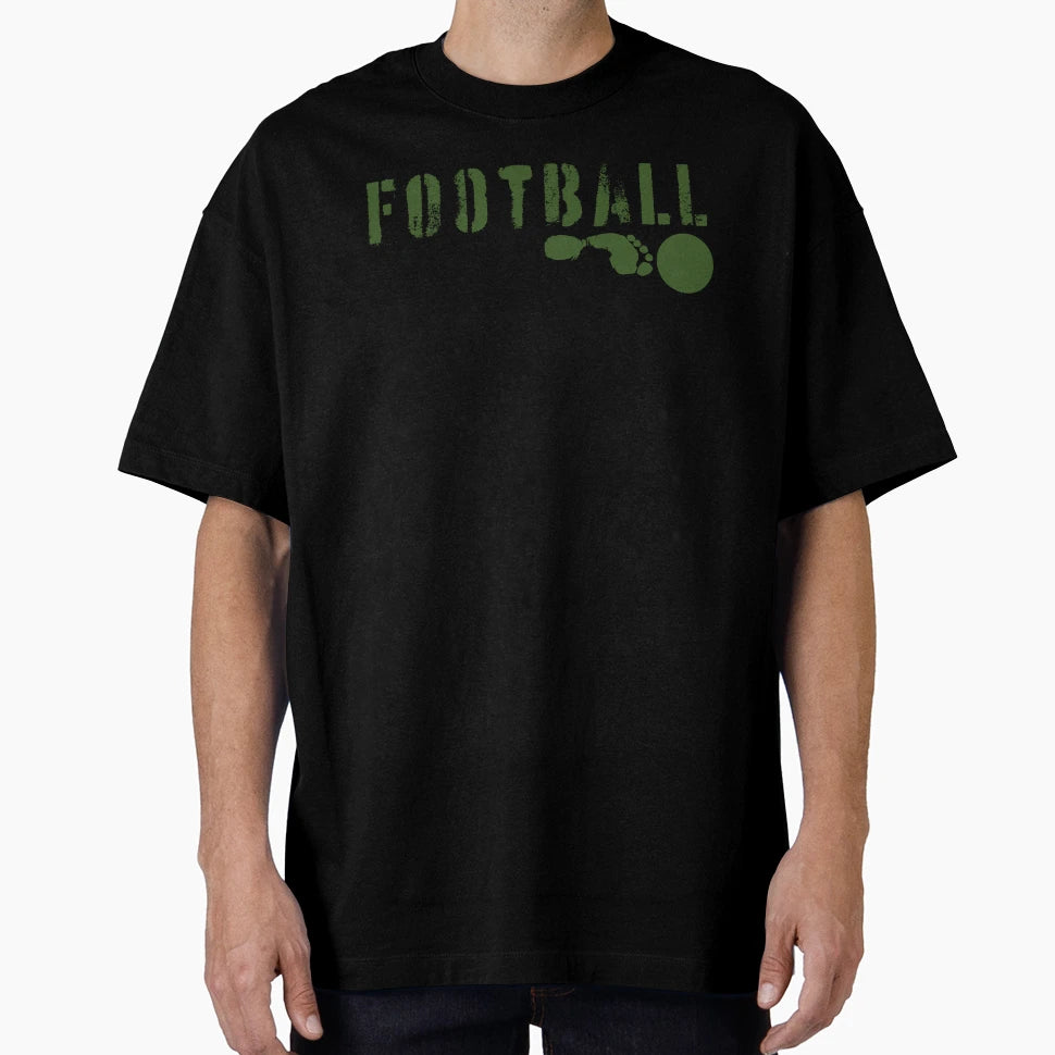 Football Foot And Ball T-Shirt - Graphic Print Men Women - T-Shirt, Sweatshirt, Hoodie