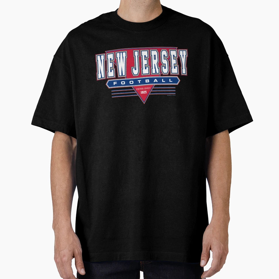 New Jersey York Football Giants T-Shirt - Custom Art Print Men Women - T-Shirt, Sweatshirt, Hoodie