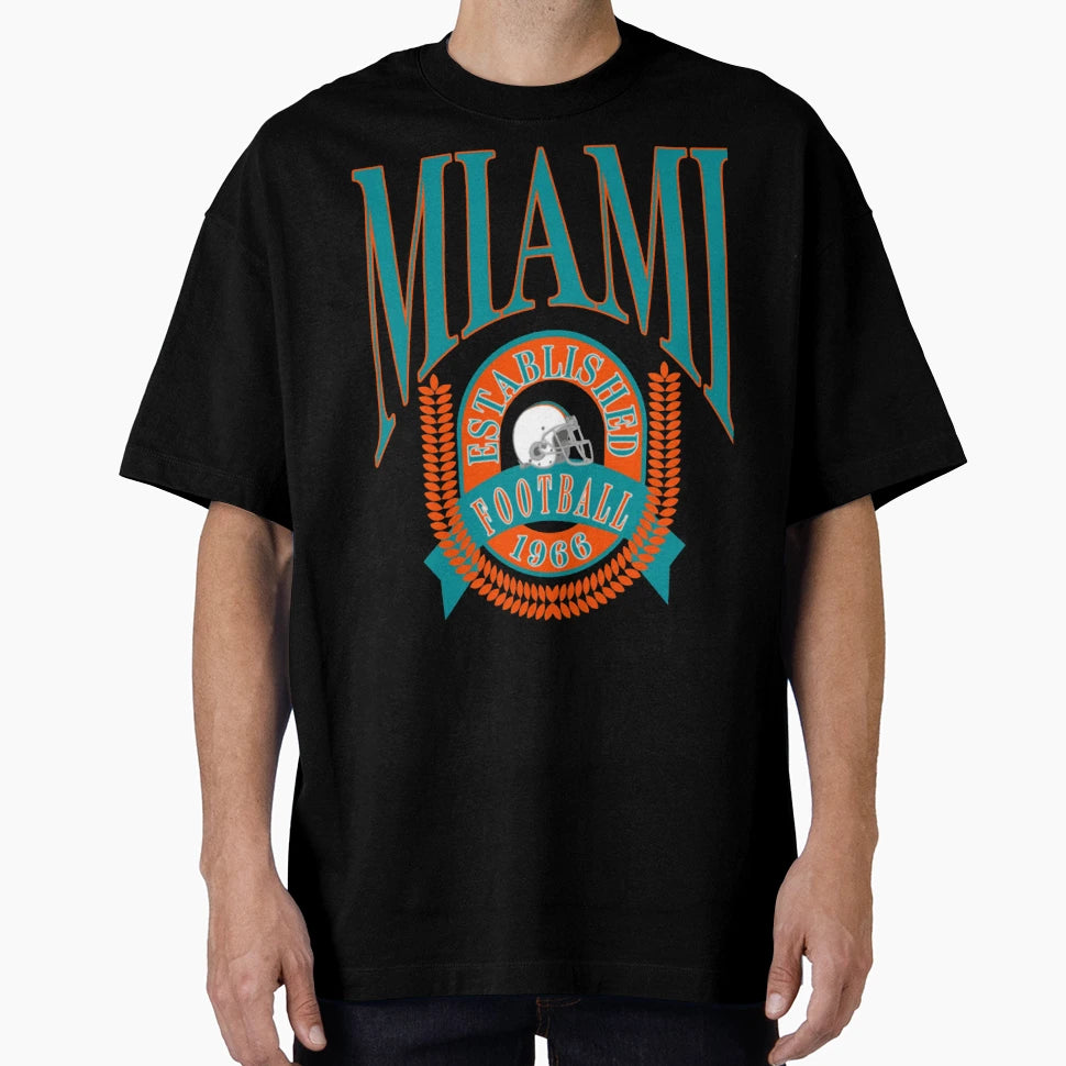 Football Miami Dolphins T-Shirt - Unique Graphic for Adults - T-Shirt, Sweatshirt, Hoodie