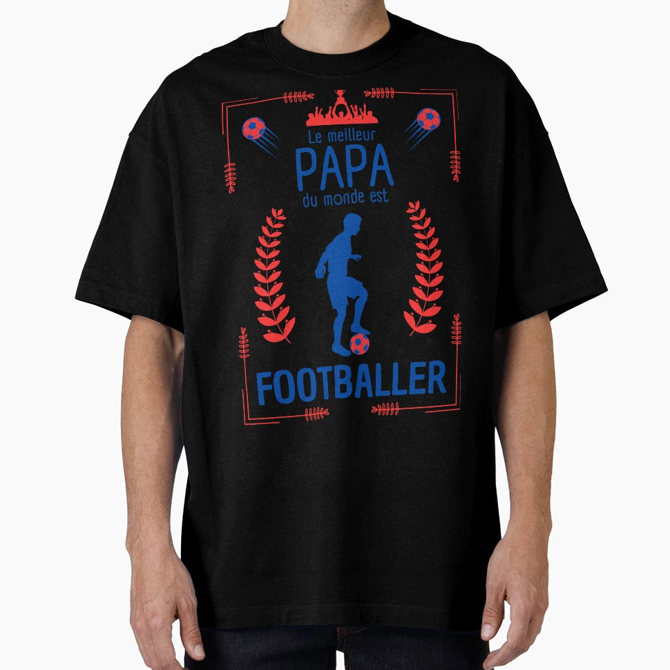 Worlds Best Soccer Dad T-Shirt - Casual Everyday Wear for Adults - T-Shirt, Sweatshirt, Hoodie