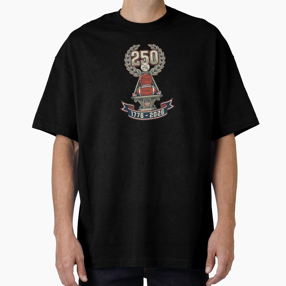 American Sports Trophy Usa 1776 2026 T-Shirt - Streetwear Style Unisex - T-Shirt, Sweatshirt, Hoodie