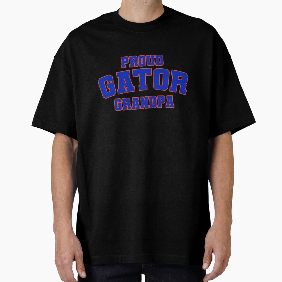 Proud Gator Grandpa T-Shirt - Fun Novelty Design for Adults - T-Shirt, Sweatshirt, Hoodie