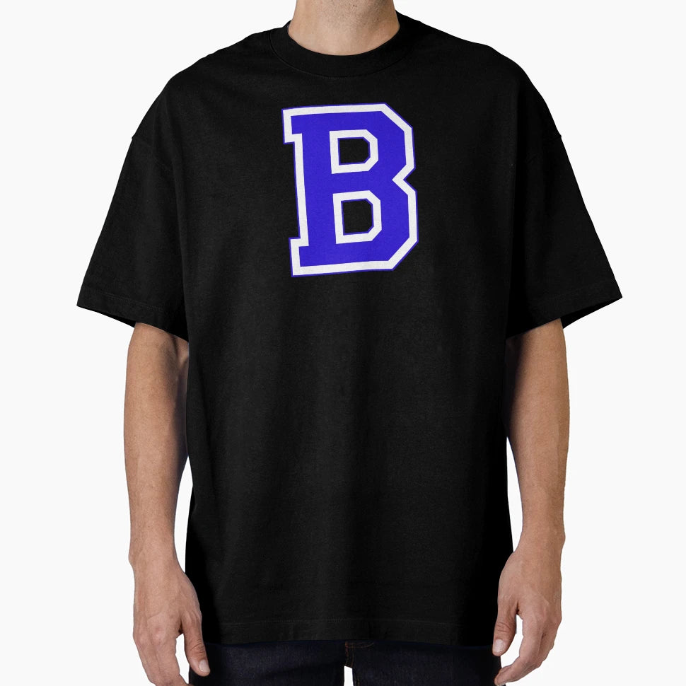 Varsity Letter B T-Shirt - Custom Art Print Men Women - T-Shirt, Sweatshirt, Hoodie