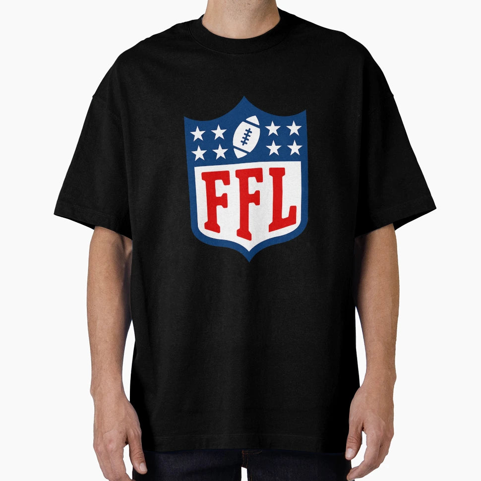 Fantasy Football Logo Ffl League Lover T-Shirt - Graphic Print Men Women - T-Shirt, Sweatshirt, Hoodie