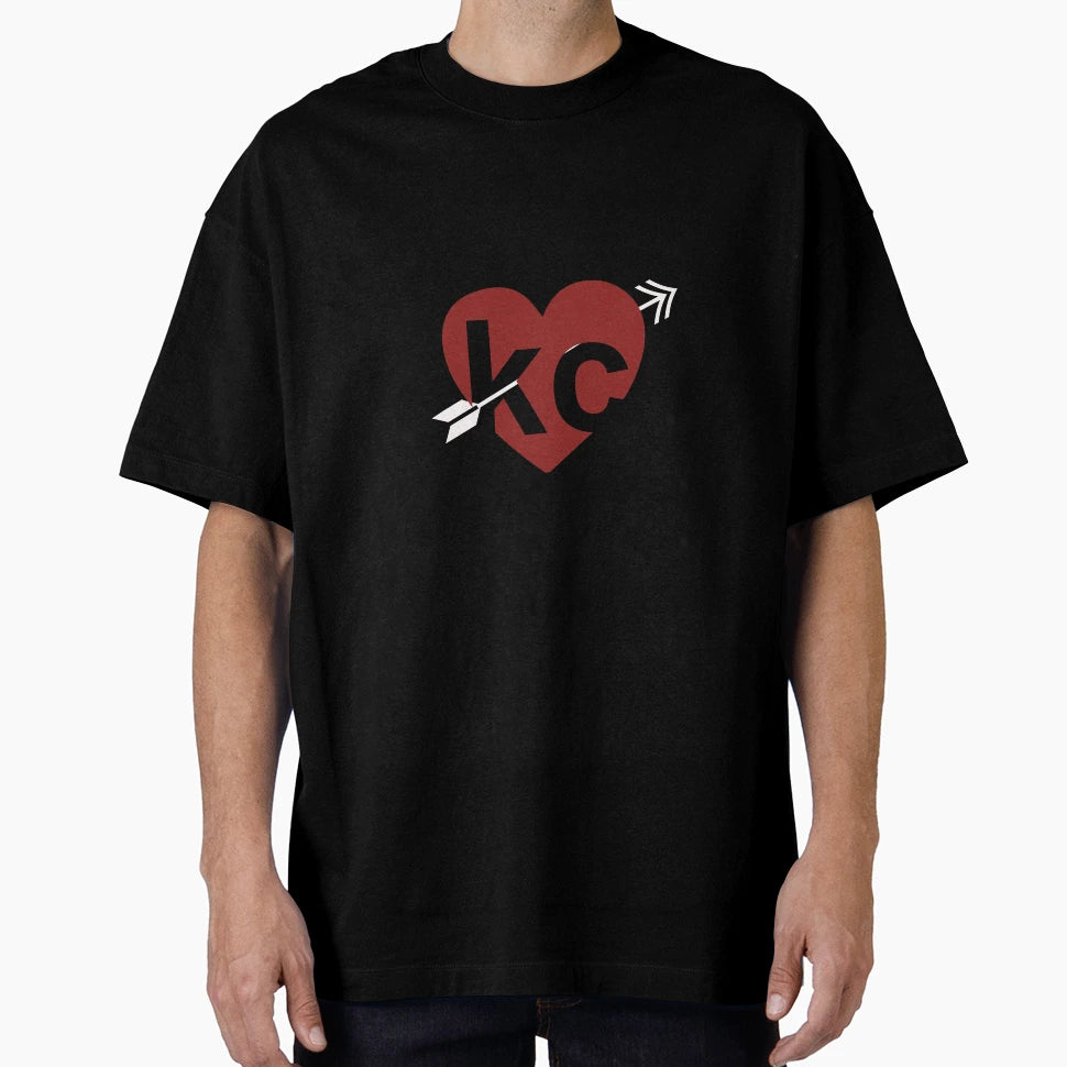 Kc Heart T-Shirt - Streetwear Style Unisex - T-Shirt, Sweatshirt, Hoodie