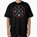 Atlanta Football Emblem Atl T-Shirt - Custom Art Print for Adults - T-Shirt, Sweatshirt, Hoodie