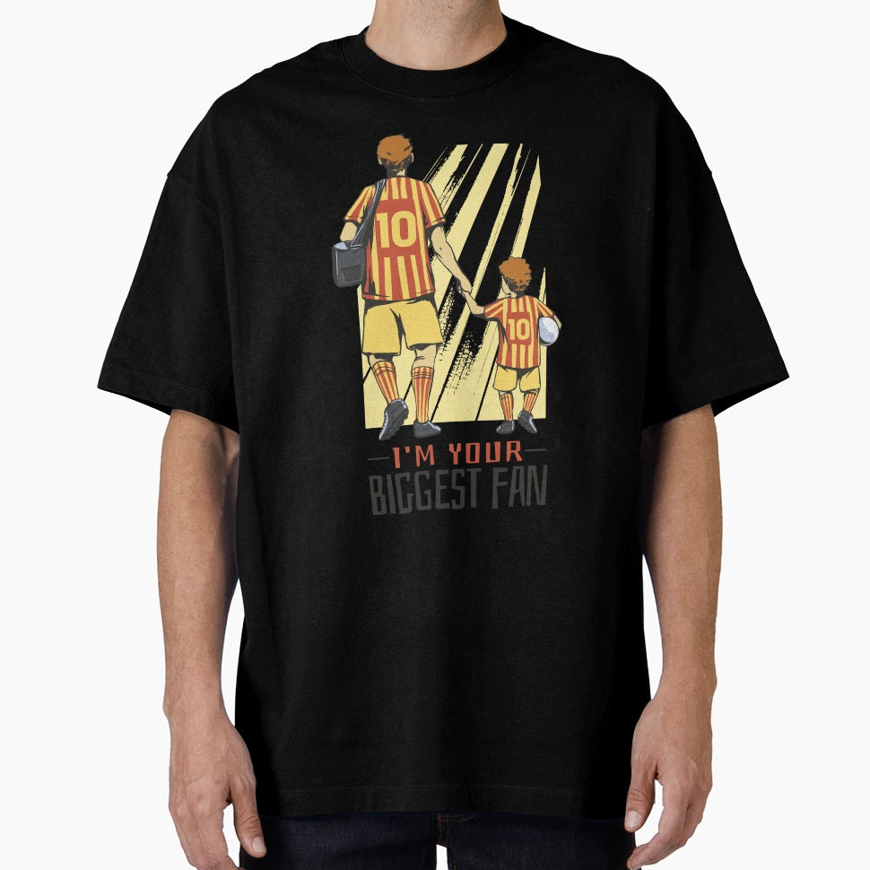 Football Father And Son T-Shirt - Graphic Print for Adults - T-Shirt, Sweatshirt, Hoodie