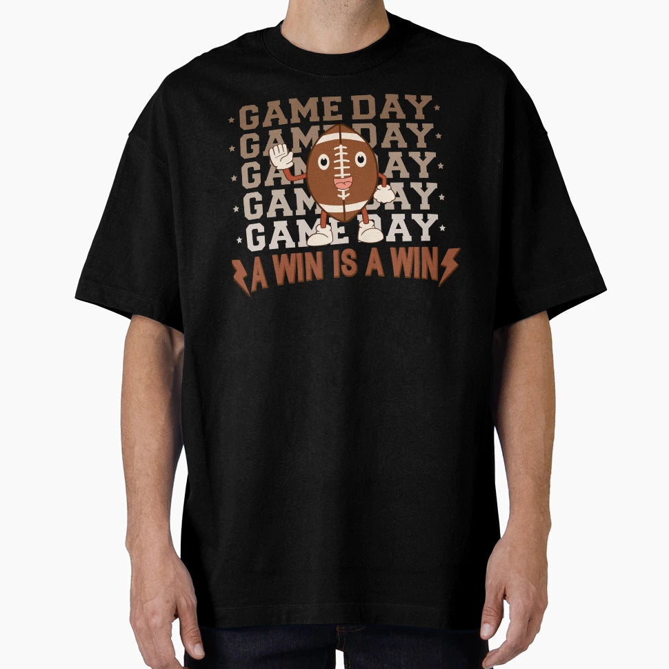 Fall Football Game Day T-Shirt - Streetwear Style for Adults - T-Shirt, Sweatshirt, Hoodie