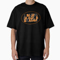 I Bleed Black Orange Oval T-Shirt - Fun Novelty Design for Adults - T-Shirt, Sweatshirt, Hoodie