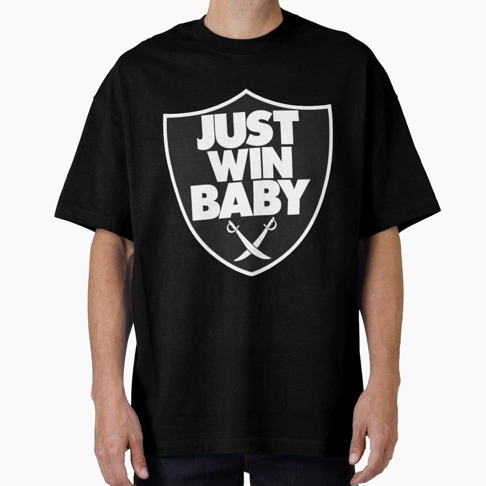 Just Win Jon Gruden T-Shirt - Casual Everyday Wear for Adults - T-Shirt, Sweatshirt, Hoodie