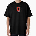 Letter Q Initial Q Varsity Red T-Shirt - Custom Art Print Unisex - T-Shirt, Sweatshirt, Hoodie