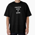 Creative Mind At Work Funny Thinker Design by - Adult & Kids T-Shirts, Sweatshirts & Hoodies apparel design preview 1