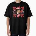Coquette Game Day Football Cheer Mom T-Shirt - Custom Art Print for Adults - T-Shirt, Sweatshirt, Hoodie