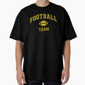 Football Team Distressed College T-Shirt - Casual Everyday Wear Men Women - T-Shirt, Sweatshirt, Hoodie