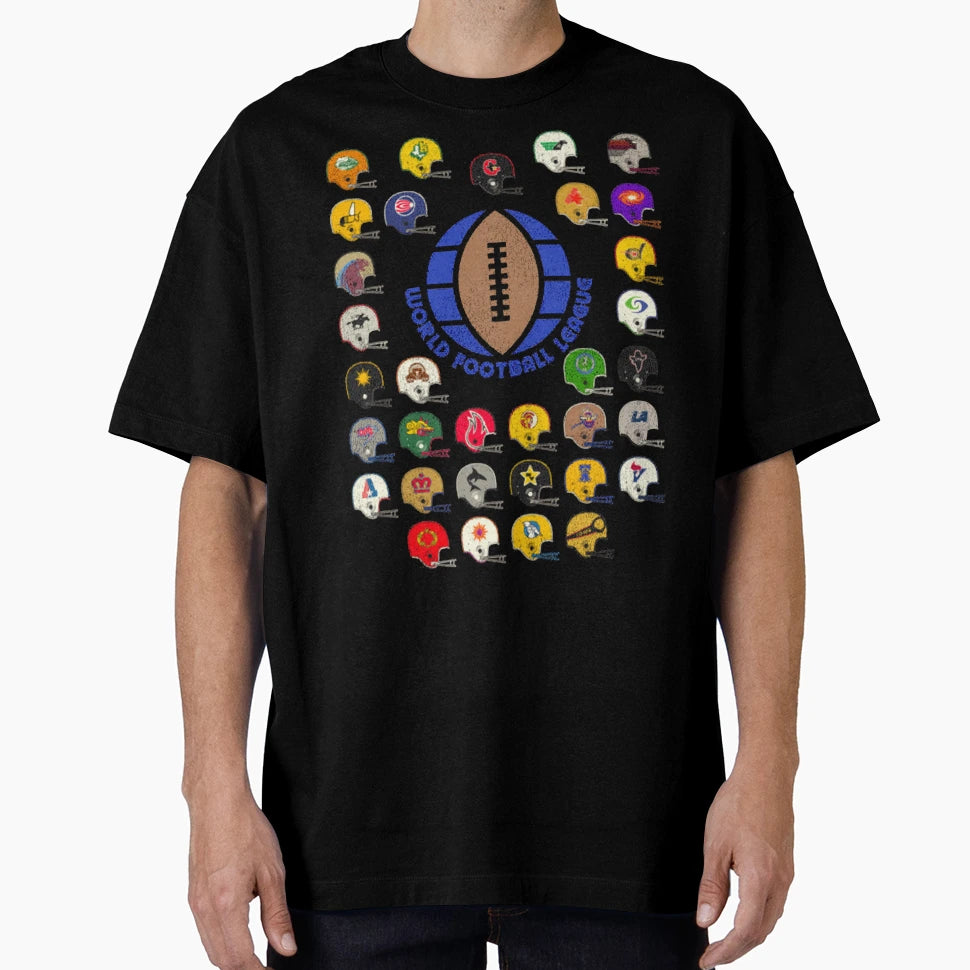 World Football League Defunct Team T-Shirt - Fun Novelty Design Unisex - T-Shirt, Sweatshirt, Hoodie