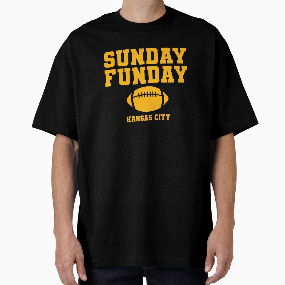 Sunday Funday Kansas City T-Shirt - Unique Graphic Unisex - T-Shirt, Sweatshirt, Hoodie