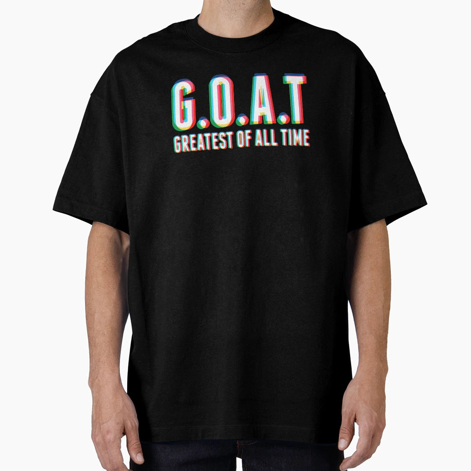 Greatest All Time Cmyk 2 Dark T-Shirt - Trendy Graphic Unisex - T-Shirt, Sweatshirt, Hoodie