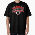Cardinals Football Skyline Football T-Shirt - Aesthetic Graphic Men Women - T-Shirt, Sweatshirt, Hoodie