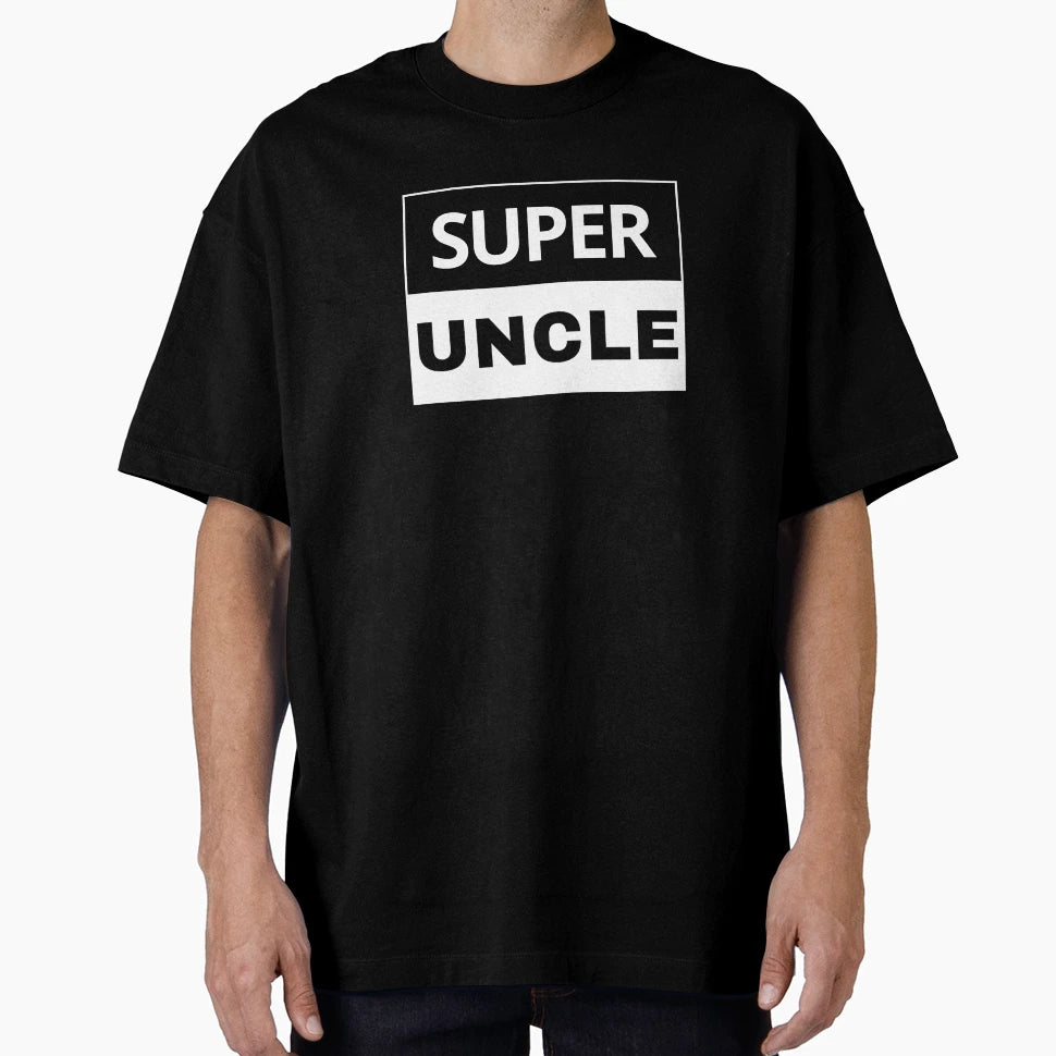 Super Uncle Super Hero T-Shirt - Novelty Apparel Unisex - T-Shirt, Sweatshirt, Hoodie