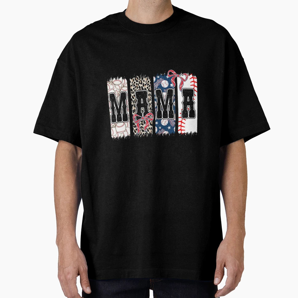 Baseball Mama T-Shirt - Unique Graphic Unisex - T-Shirt, Sweatshirt, Hoodie