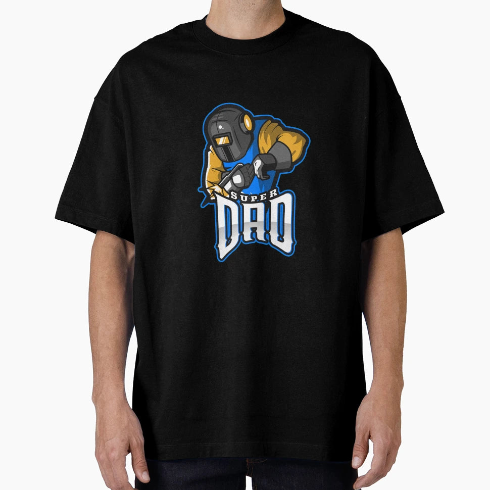 Super Dad Tradesman 1 T-Shirt - Aesthetic Graphic Unisex - T-Shirt, Sweatshirt, Hoodie