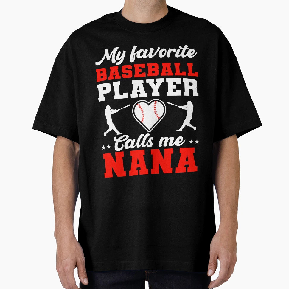 My Favorite Baseball Player Calls T-Shirt - Casual Everyday Wear Men Women - T-Shirt, Sweatshirt, Hoodie