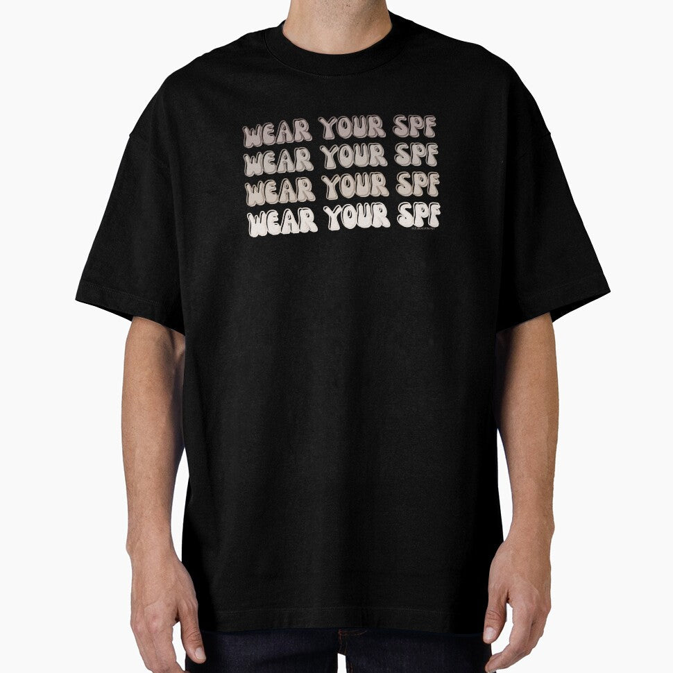 Wear your SPF, sunscreen, daily, v6 lilsboobthangs by - Adult & Kids T-Shirts, Sweatshirts & Hoodies apparel design preview 1