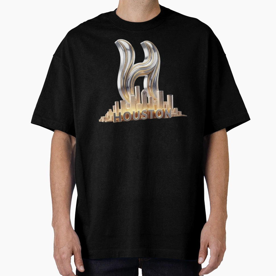 H Town Texas Flex T-Shirt - Unique Graphic Men Women - T-Shirt, Sweatshirt, Hoodie