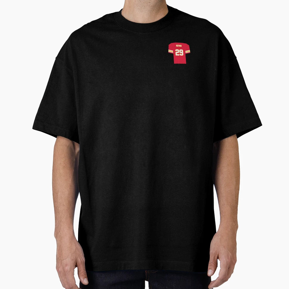 Bopete Keyes Chiefs Jersey T-Shirt - Custom Art Print Unisex - T-Shirt, Sweatshirt, Hoodie