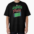 My Happy Place American Football T-Shirt - Casual Everyday Wear Unisex - T-Shirt, Sweatshirt, Hoodie