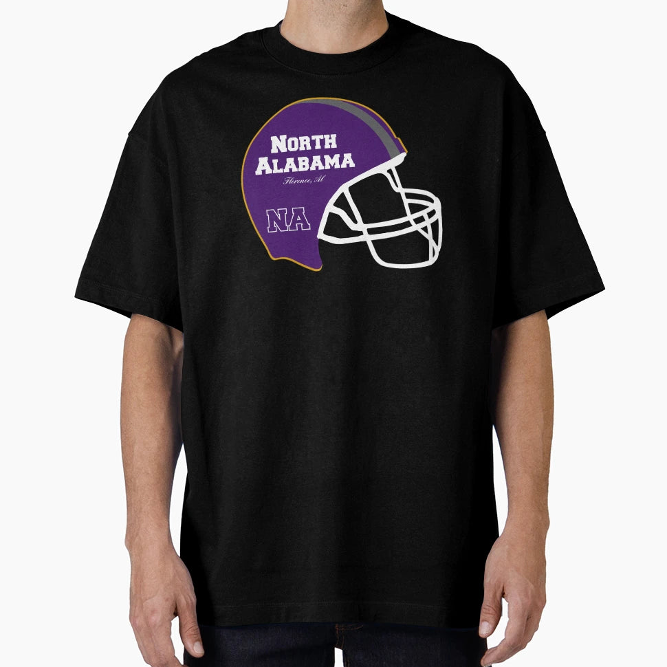 Florence Alabama Al Football Helmet T-Shirt - Novelty Apparel for Adults - T-Shirt, Sweatshirt, Hoodie