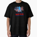 Football Player Ball Against American T-Shirt - Graphic Print Men Women - T-Shirt, Sweatshirt, Hoodie