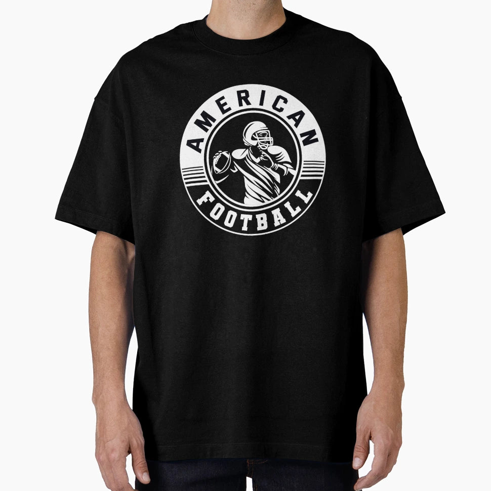 Merican Football Is Popular Sport T-Shirt - Custom Art Print for Adults - T-Shirt, Sweatshirt, Hoodie