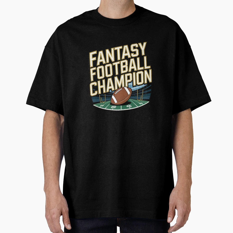 Fantasy Football Champion T-Shirt - Trendy Graphic Men Women - T-Shirt, Sweatshirt, Hoodie