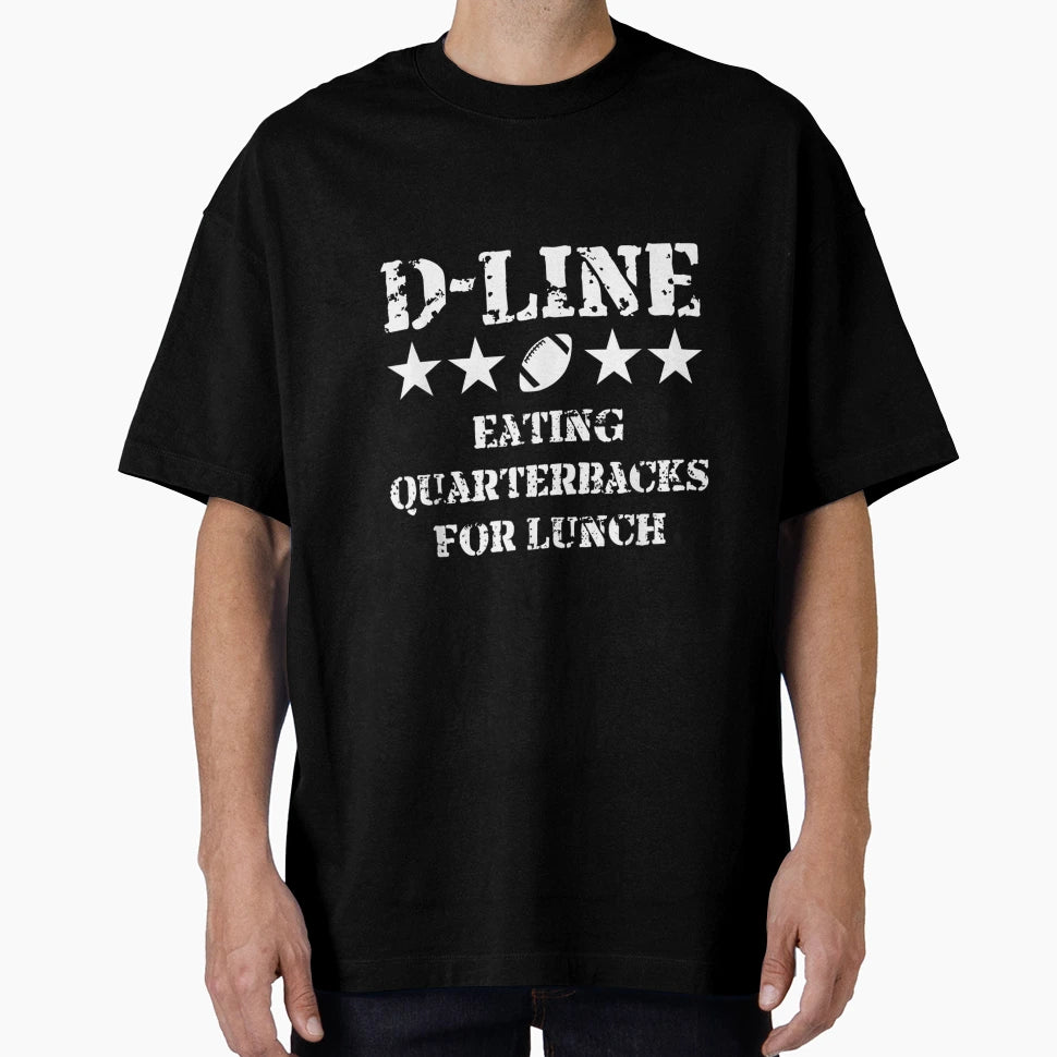 Eating Quarterbacks American T-Shirt - Minimalist Print Men Women - T-Shirt, Sweatshirt, Hoodie