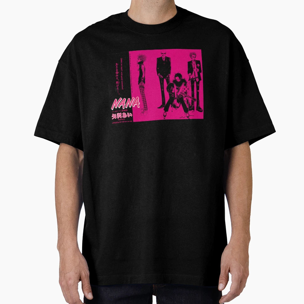 Nana Black Stones Band Spread T-Shirt - Graphic Print Men Women - T-Shirt, Sweatshirt, Hoodie